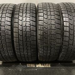 DUNLOP WINTER MAXX WM02 205/60R16 16インチ スタッドレス 4本 23年製 バリ溝 ステップワゴン ビアンテ ノア SAI等　(KTT114)クレジットカード QRコード決済可能