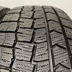 DUNLOP WINTER MAXX WM02 205/60R16 16インチ スタッドレス 4本 23年製 バリ溝 ヴォクシー プリウスα ジューク等　(KTT119)クレジットカード QRコード決済可能