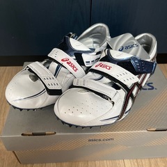 陸上スパイク asics タイガーパウ サイバーブレードCZ  TTP732