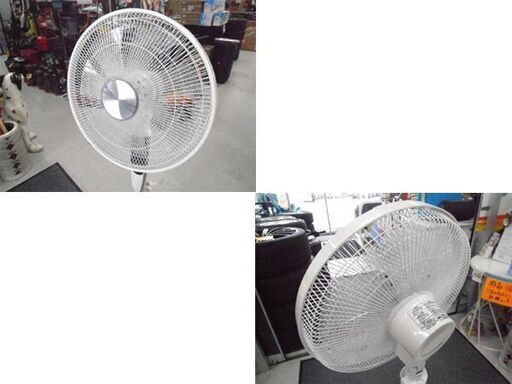 トヨトミ フロア扇風機 FS-F40N ACモーター搭載 羽根径40cm ホワイト 2017年製 TOYOTOMI 苫小牧西店 トヨトミ フロア扇風機 FS-F40N ACモーター搭載 羽根径40cm