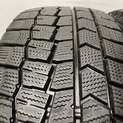DUNLOP WINTER MAXX WM02 205/60R16 16インチ スタッドレス 4本 22～23年製 バリ溝 ビアンテ ジューク プリウスα等　(KTT124)クレジットカード QRコード決済可能