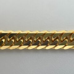 K18 喜平ネックレス 6面ダブル 18.2g 46.5cm 造幣局マークあり