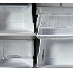 SNT579 HITACHI R-S4000H 真空チルド 5ドア冷蔵庫 右開き 2017年製 401L 日立 