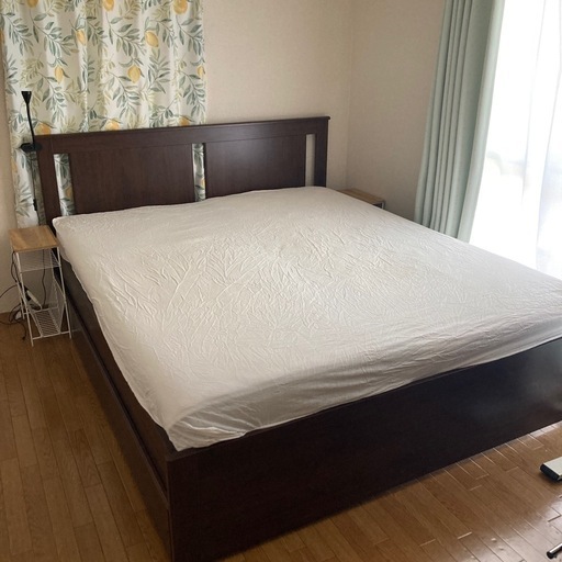 美品⭐️IKEA 2人用ベッド