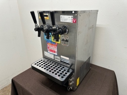 ボクソン　業務用　3口　生ビールサーバー　ディスペンサー　アサヒビールヘッド　厨房　飲食店　VT-45DT