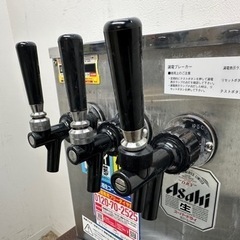 ボクソン 業務用 3口 生ビールサーバー ディスペンサー アサヒビール 