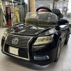 押手付ペダルカー レクサス LS600hL ペダル式 ヘッドライト スピーカー
