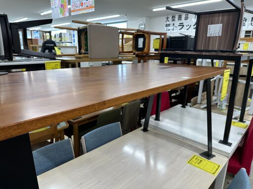 ジモティ来店特価!!　　2人ダイニングセット　ブラウン　　J-0834