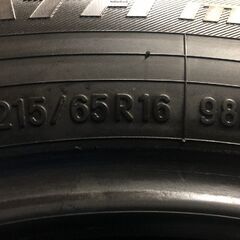 TOYO TRANPATH mpZ 215/65R16 16インチ 夏タイヤ 4本 19年製 バリ溝 アルファード ヴェルファイア CR-V等　(KTE055)