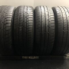 TOYO TRANPATH mpZ 215/65R16 16インチ 夏タイヤ 4本 19年製 バリ溝 アルファード ヴェルファイア CR-V等　(KTE055)