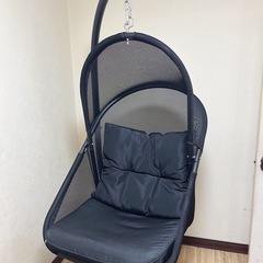 AZUMAYA ハンギングチェア ブラック