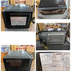 J303☆多少使用感☆SHARP☆オーブンレンジ☆RE-F18A-B☆2019