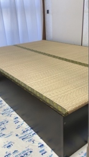 畳収納ベッド　セミダブルサイズ　4箱で1セット