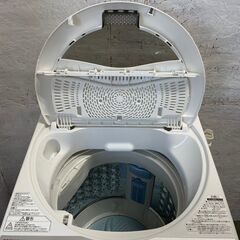 【TOSHIBA】 東芝 全自動電機洗濯機 5.0㎏  AW-5G6 2018年製 J0271 