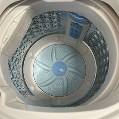 【TOSHIBA】 東芝 全自動電機洗濯機 5.0㎏  AW-5G6 2018年製 J0271 