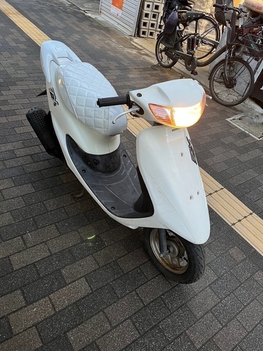 HONDA ライブディオZX エンジン好調 セル一発 2スト ブラック エナメル