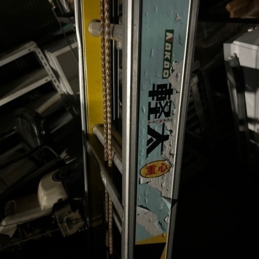 本職用　2連梯子‼️丈夫な上部にフック付き‼️