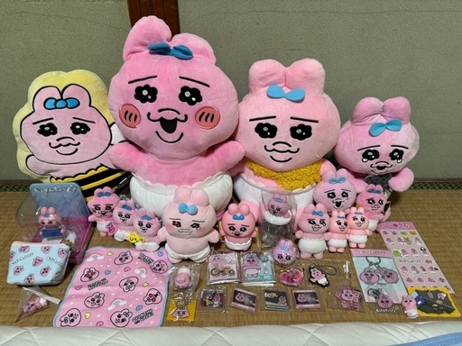 おぱんちゅうさぎ ぬいぐるみ キーホルダー マスコット等 全36点 まとめ売り
