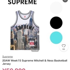 大特価‼️ネット通販売値6万 supremeタンクトップ