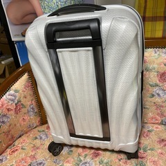 サムソナイト スーツケース 機内持込サイズ オフホワイト シェルデザイン