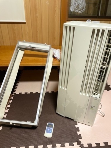 【最終値下げ‼️】早く‼️【エアコン工事不要！】　ウィンドウエアコン‼️窓用エアコン！コロナ！