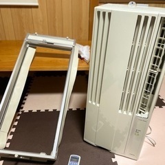 【最終値下げ‼️】早く‼️【エアコン工事不要！】　ウィンドウエアコン‼️窓用エアコン！コロナ！