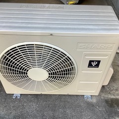 中古SHARPエアコン6畳用2018年製