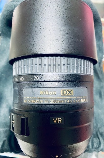 Nikon望遠レンズ　NIKKOR 55-300mm f/4-5.6G IF-ED