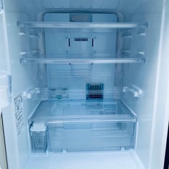 ♦️SHARPノンフロン冷凍冷蔵庫【2013年式】SJ-PW35X-T