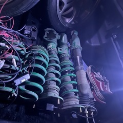 ア20アルヴェル、50エスティマ4駆TEIN車高調