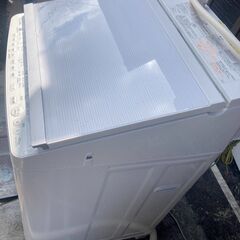 ☆中古￥17,800！TOSHIBA　10.0kg洗濯機　家電　2019年製　AW-10SV7型　幅62㎝ｘ奥行63㎝ｘ高さ105㎝　【BH025】