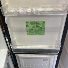 ☆中古￥13,800！IRIS OHYAMA　142㍑2ドア冷蔵庫　家電　2020年製　幅50㎝ｘ奥行55㎝ｘ高さ122㎝　IRSD-14A-B型　【BH029】