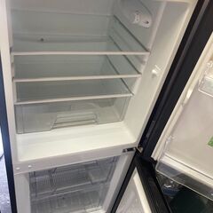 ☆中古￥13,800！IRIS OHYAMA　142㍑2ドア冷蔵庫　家電　2020年製　幅50㎝ｘ奥行55㎝ｘ高さ122㎝　IRSD-14A-B型　【BH029】