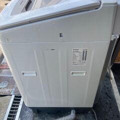 ☆中古￥17,800！Panasonic　8.0kg電気洗濯乾燥機　家電　NA-FD80H7型　2020年製　幅60㎝ｘ奥行65㎝ｘ高さ107㎝　【BH033】