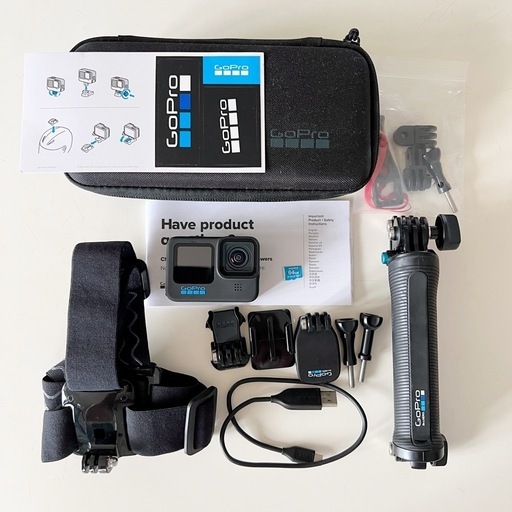 ①GoPro HERO10 Black ＋付属品