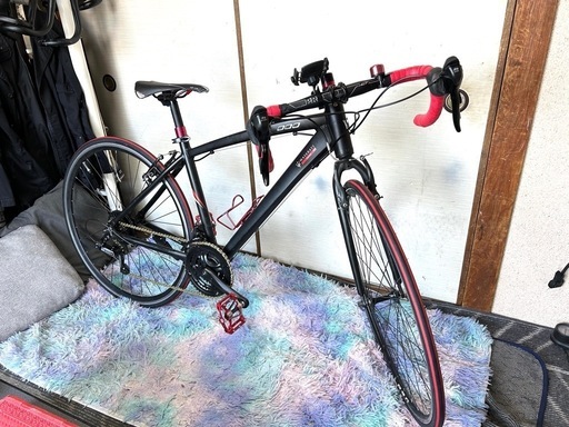 マセラティロードバイク、SHIMANO 24段変速、軽量アルミフレーム