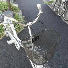 中古自転車3187 前後タイヤ新品！ 26インチ 6段ギヤ ダイナモライト