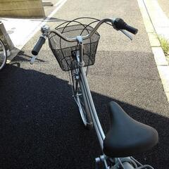 中古自転車3187 前後タイヤ新品！ 26インチ 6段ギヤ ダイナモライト