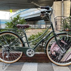 🔶新車🔶　26インチ　152㎝～　SHIMANO/外装6段変速　...