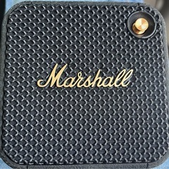 スピーカー・ウーファー marshall willen Black and Brass Marshall（アンプ） Marshall マーシャル ワイヤレススピーカー