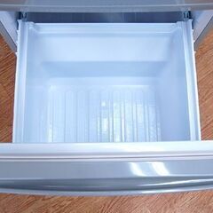 冷蔵庫 2ドア 137L 2018年製 シャープ SJ-D14D-S シルバー系 100Lクラス SHARP 札幌市 清田区 平岡