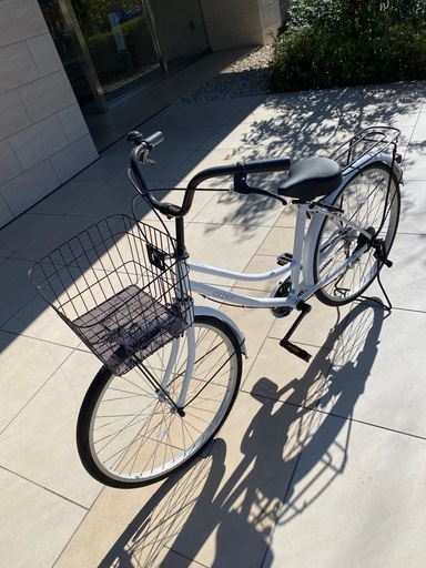 （新品）20型自転車　ホワイト