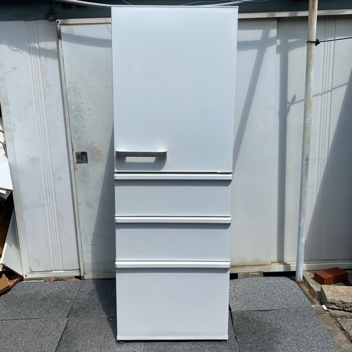 アクア AQUA ノンフロン冷凍冷蔵庫 AQR-36J 350L 20年製 動作確認済み 清掃済み 白 ホワイト  4ドア 大型