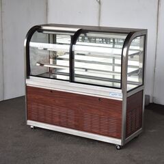 ≪zyt1566ジ≫ 大穂製作所 冷蔵ショーケース 前引戸 背面壁付タイプ OHGF-