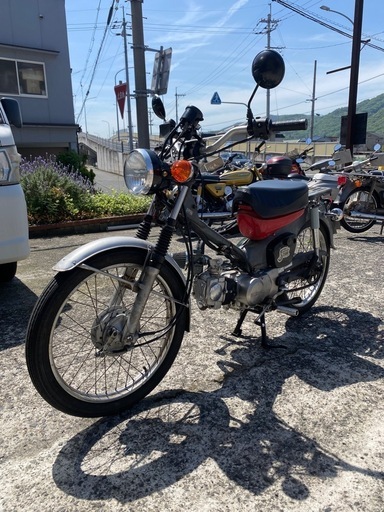 HONDA C105 改　快調　値下げ　福山市より
