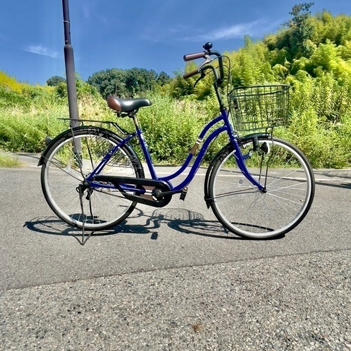 お買い得品！26インチサイクル（ブルー）