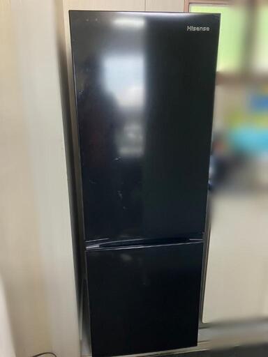長崎発　　ハイセンス　Hisense 2ドア冷凍冷蔵庫　家庭用　HR-D1701B　説明書付き　中古品