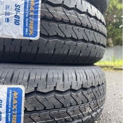札幌市搬入可 新品未使用品 ラベル付き MAXTREK マックストレック SU-810 エスユーハチイチマル 165/70R14 81T バリ溝サマータイヤ4本セット