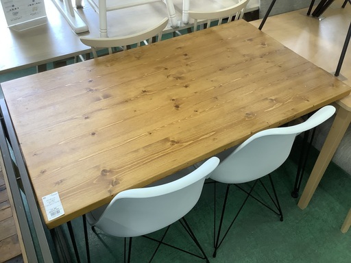家具ならトレファク吉川店！！ ベガコーポレーション　ダイニング3点セット　New Pitkin