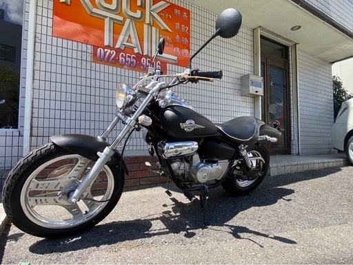 ☆18万円 マグナ50 セル1 実働車 ホンダ マグナ AC13 原付 マットブラック